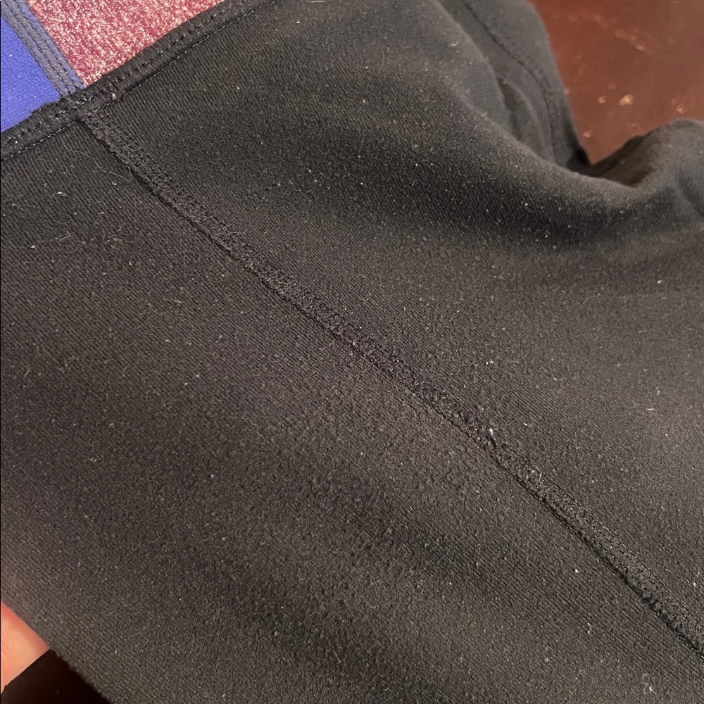 Lululemon The Groove Flare Pants in Black & Quilt, Women’s size 4 - Picture 9 of 14